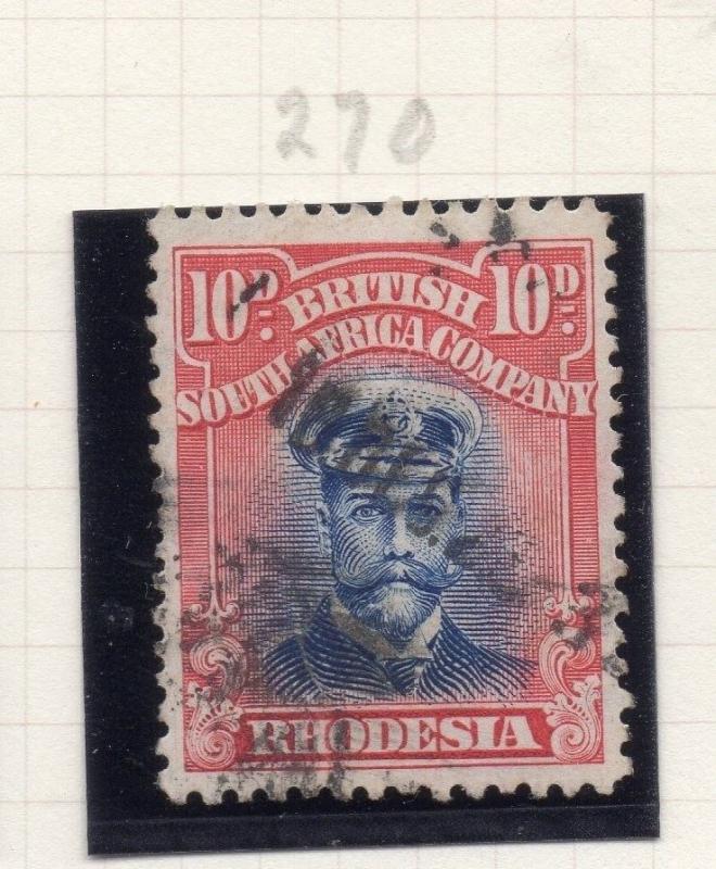 Rhodesia 1913-22 GV Admiral Type Early Issue Fine Used 10d. 274432