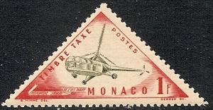 Monaco J48 MNH 1953 Pictorial Postage Dues