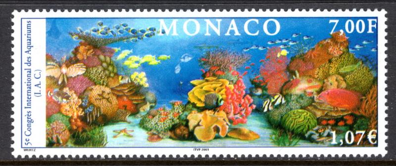 Monaco 2182 Marine Life MNH VF