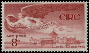 ✔️ IRELAND 1954 - AIR MAIL LOUGH DERG - SC. C4 MNH OG [IR0124]