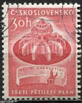 Czechoslovakia; 1961: Sc. # 1021: Used CTO Single Stamp