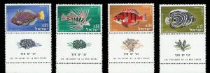 ISRAEL 246-249 w/ tabs MNH
