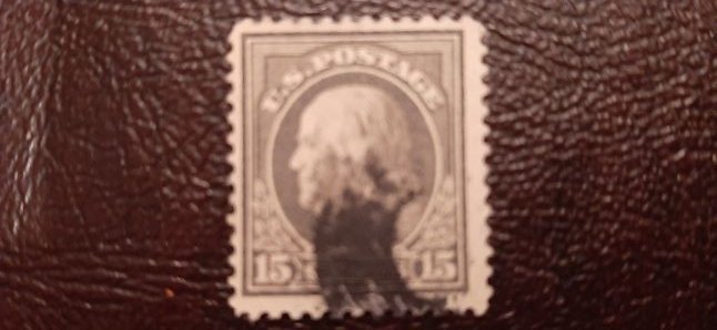 US Scott #418; Used from 1912; F/VF centering