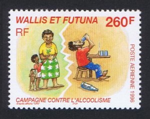 Wallis and Futuna Campaign Against Alcohol Abuse 1996 MNH SC#C193 SG#689