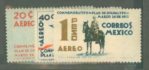 Mexico C82-C84 Mint VF H