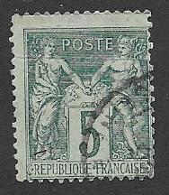 France  Scott  78  Used