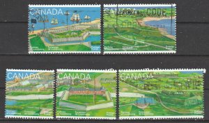 Canada   1547-51      (O)    1995   Complet /  Louisbourg