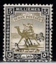 Sudan - #83 Camel Post - Used