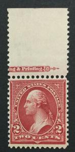 MOMEN: US #279B MINT OG NH #27804