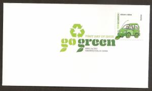 US 4524c Go Green Share Rides DCP FDC 2011