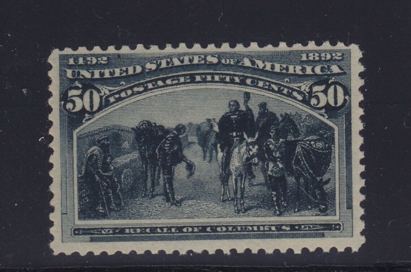 240 VF OG never hinged PF /cert with nice color cv $ 1300 ! see pic !