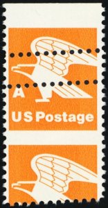 1735, Mint NH 15¢ Misperfed Error Stamp Showing Gutter