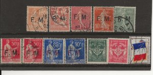 France M1-M12 Mostly Used.