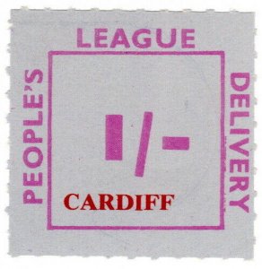 (I.B) Cinderella Collection : People's League 1/- (Cardiff)