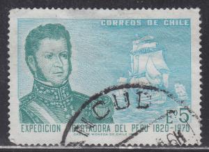 Chile 399 150th Anniv. of the Expedition to Liberate Peru From Spain 1971