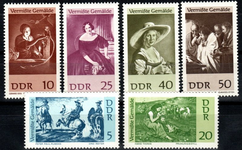 DDR #929-34 MNH  CV $2.50 (X6361)