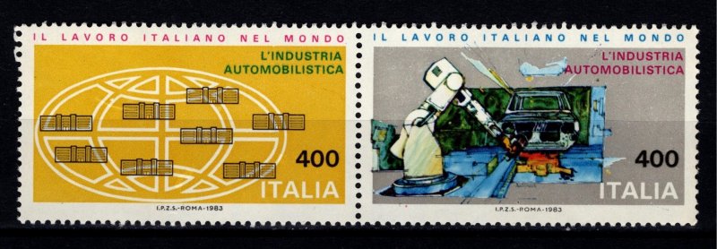 Italy 1983 Italian Work for the World, Automobile Industry Set [Mint]