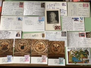 Vatican postal postcards  17 items Ref A2016