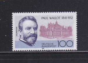 Germany 1653 Set MNH Paul Wallot, Architect