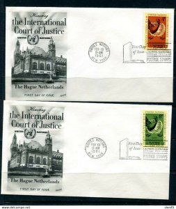 UN 1961 11 Covers+1 Post Card First Day issue Sc 88-99 Complete year  11851