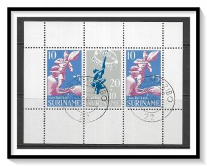 Suriname #B159a Semi-Postal Mini-Sheet FDC NH