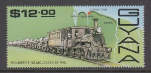 Guyana 1828 Train MNH VF