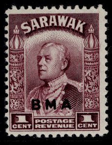 SARAWAK GVI SG106, 1c purple, M MINT.