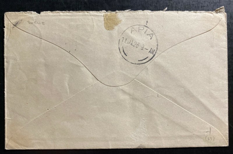 1923 Vavau Tonga Toga Cover To Chicago IL USA Via Suva Fiji 