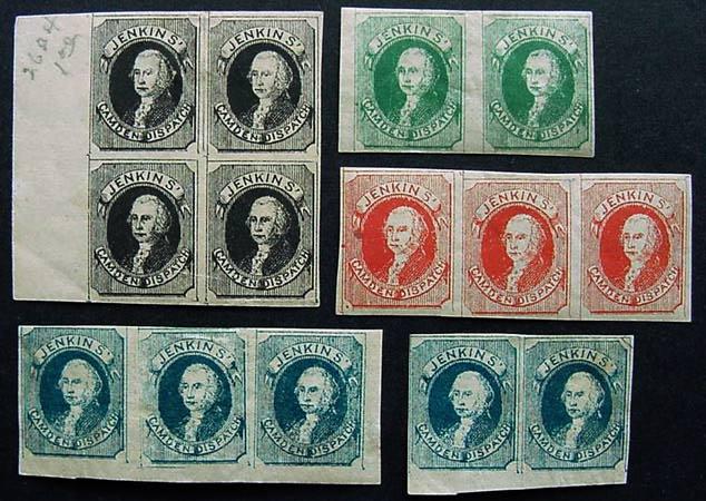 USA, Scott 89L1, Jenkins Camden Dispatch, Forgeries