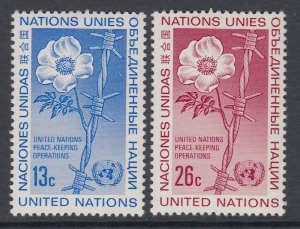 UN New York 265-266 MNH VF