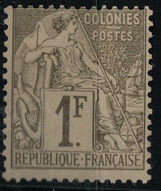 French Colonies 1881 SC 59 Mint SCV $80.00