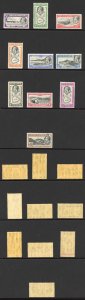 Ascension SG21/30 1934 Set of 10 Fine mint (toned gum) Cat 120 pounds