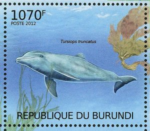 Dolphins Stamp Stenella Frontalis Tursiops Truncatus S/S MNH #2610-2613