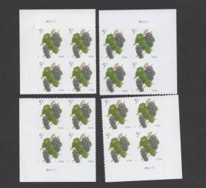 Scott 5177  four  matching plate blocks  of 4