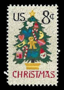 PCBstamps   US #1508 8c Christmas - Needlepoint, MNH, (23)