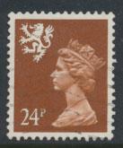 GB Scotland  SG S70a SC# SMH48 Used  Machin 24p  see details