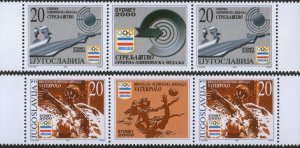Yugoslavia 2000 ☀ Yugoslav Medals won at the Olympic Games Sydney☀ MNH **