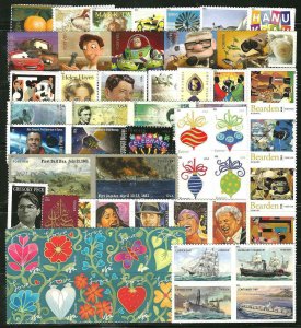 PCBstamps   US 2011 Commemoratives Year Set, (58 var.), MNH (4)