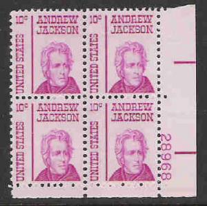 U. S.   # 1286   Plate  Block
