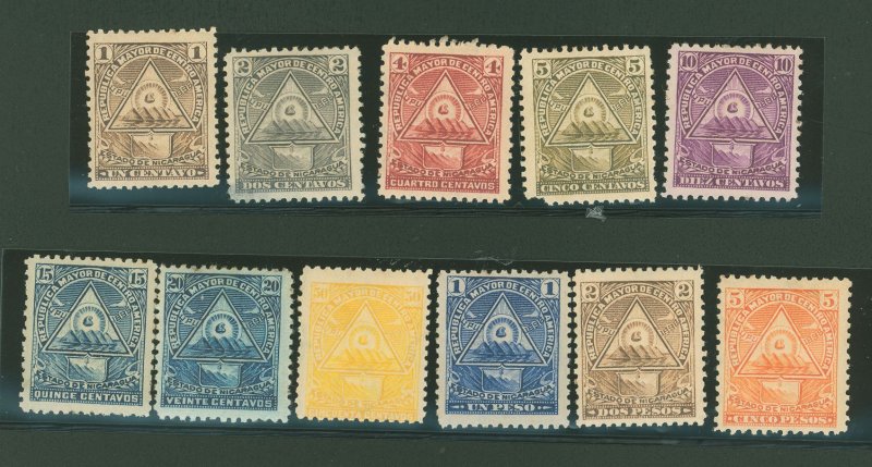 Nicaragua #99-109  Single (Complete Set)