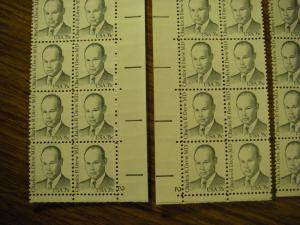 Scott 1865, 35c Charles R Drew MD, PB20 #2 Matching set of 4, MNH Great American