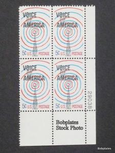 #1329 V.O.A. Matched Set of 4 Plate Blocks 29038 VF NH