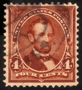 1895, US 4c, Lincoln, Used, Sc 269