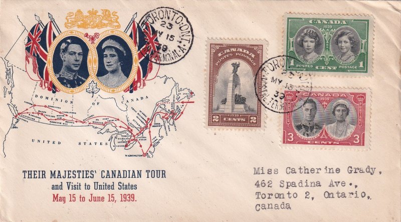 Canada, Their Majesties Canadian Tour 1939