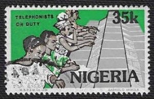 Nigeria #495 Used; 35k Telephone Operators (1986)