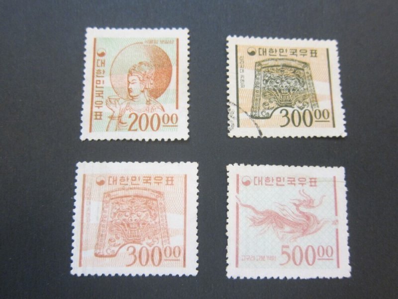 Korea 1976 Sc 1076-79 set FU