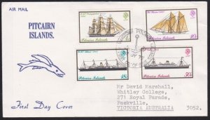 PITCAIRN IS 1975 Mailboats FDC.............................................B2372