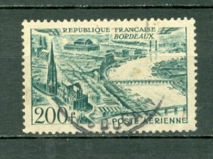 FRANCE 1949 AIR-BORDEAUX  #C24 USED...$0.75