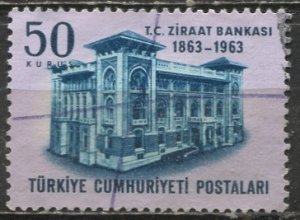 Turkey 1963: Sc. # 1594; Used Single Stamp