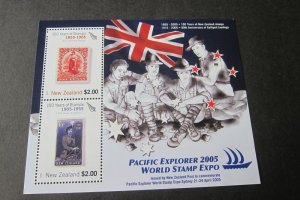 New Zealand 2005 Sc 2012b 150 year NZ stamp Pacific MS MNH